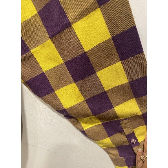 Dixxon Flannel Co Shirt Mamba Men's 4X Kobe Bryant NO 24 Plaid Lakers Rare - Picture 12 of 14